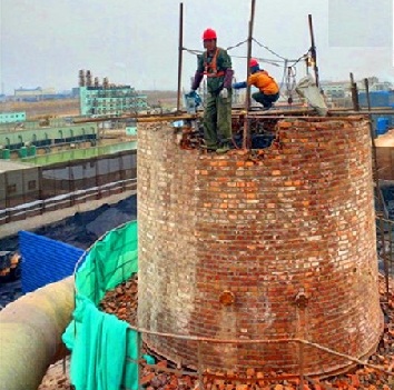 咸宁烟囱拆除施工周边防护搭设措施