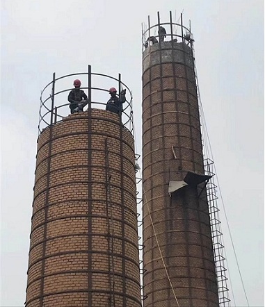 丹东烟囱拆除的安全施工及以下要求