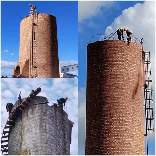 淄博拆除烟囱公司：为客户提供安全、高效的拆除服务