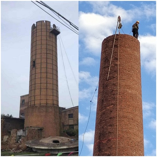 汉川烟囱拆除公司:保证拆除工作安全,高效的重要保障