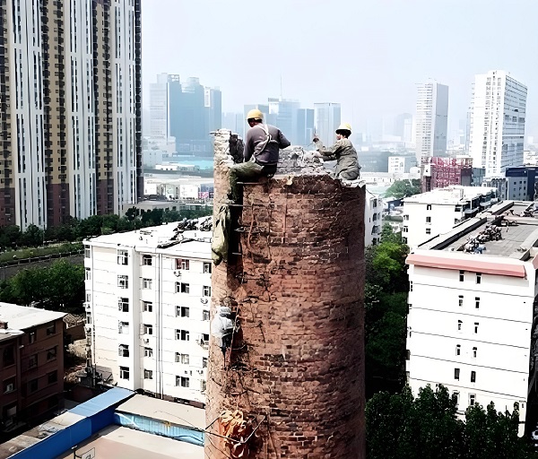 烟囱拆除：环保先行，守护我们的蓝天