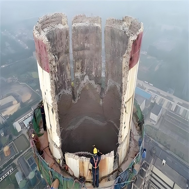烟囱拆除全流程：关键步骤与专业操作指南